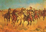Frederick Remington Dismounted oil painting picture wholesale